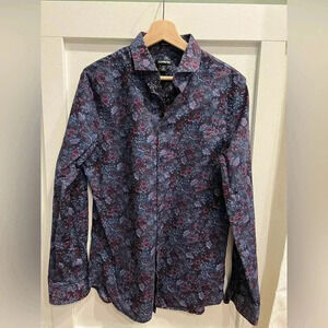 Men’s Express Floral Dress Shirt